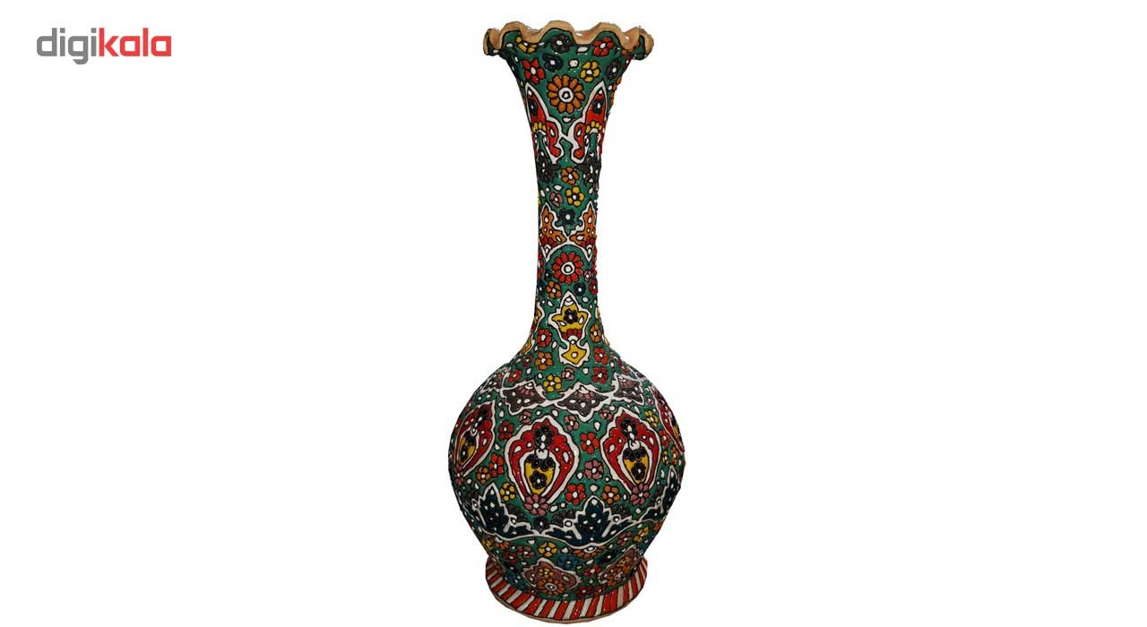 گلدان سفالی میناکاری مدل M103