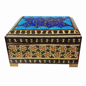 جعبه جواهرات خاتم کاری کد 606