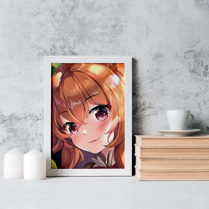 تابلو خندالو مدل رافتالیا انیمه ظهور قهرمان سپر کد 15935