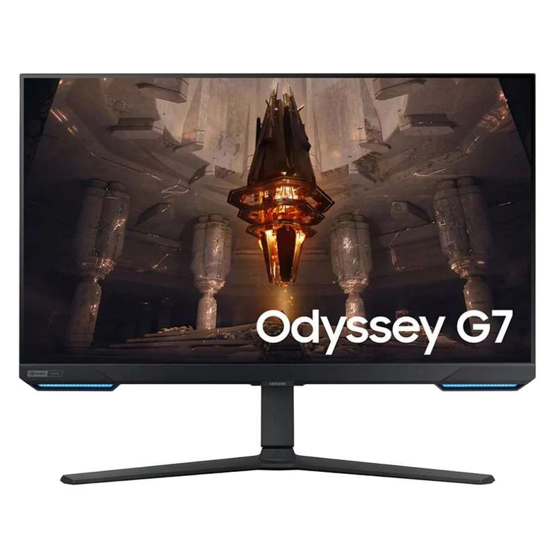 مانیتور گیمینگ هوشمند 32 اینچ سامسونگ مدل Odyssey G70B LS32BG702EM، رزولوشن 4K UHD، پنل IPS، نرخ بروزرسانی 144 هرتز، با نسبت تصویر 16:9، دارای اسپیکر داخلی، دارای پورت HDMI و DisplayPort مانیتور گیمینگ هوشمند 32 اینچ سامسونگ مدل Odyssey G70B LS32BG702EM، رزولوشن 4K UHD، پنل IPS، نرخ بروزرسانی 144 هرتز، با نسبت تصویر 16:9، دارای اسپیکر داخلی، دارای پورت HDMI و DisplayPort