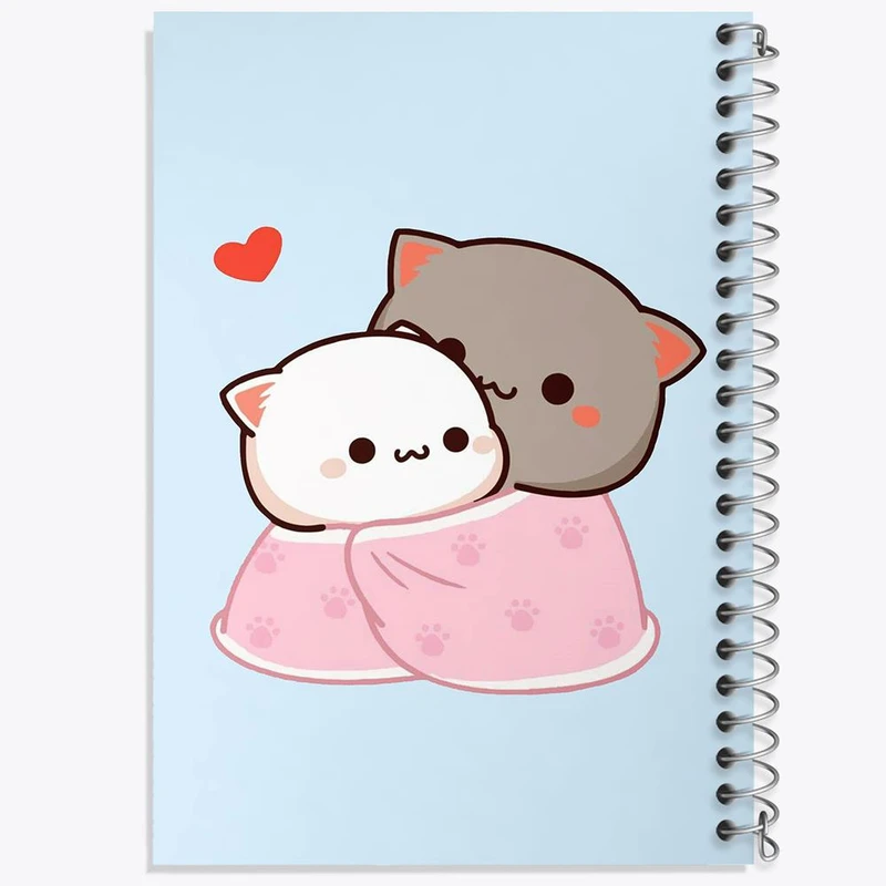 دفتر مشق 50 برگ خندالو مدل گربه های بامزه کد 22026