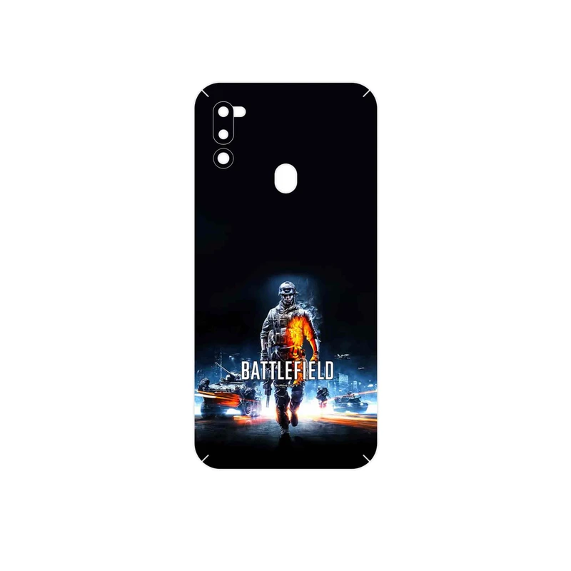 برچسب پوششی ماهوت مدل Battlefield Game Series مناسب برای گوشی موبایل سامسونگ Galaxy M21 (2021) Edition