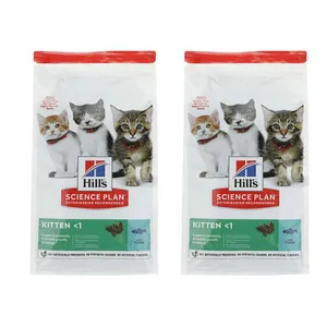 غذای خشک بچه گربه هیلز مدل  ماهی وزن 1.5 کیلوگرم بسته 2 عددی