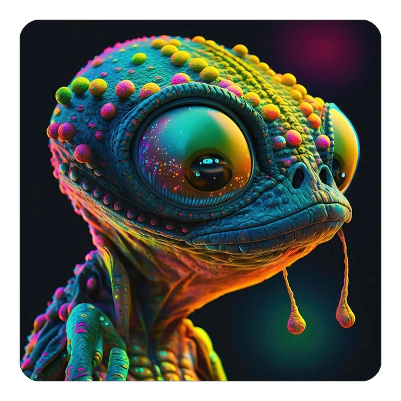 مگنت کاکتی طرح حیوانات رنگی مدل mp25886