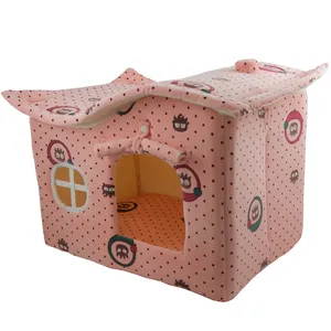 کلبه حیوانات خانگی بهار گالری مدل Pink Pet Nest