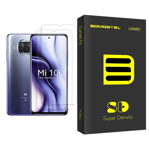 محافظ صفحه نمایش سوماستل مدل SD Glass MIX002 مناسب برای گوشی موبایل شیائومی Mi 10i 5G بسته دو عددی