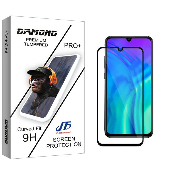 محافظ صفحه نمایش سرامیکی جی اف مدل Diamond glass مناسب برای گوشی موبایل آنر 10 lite