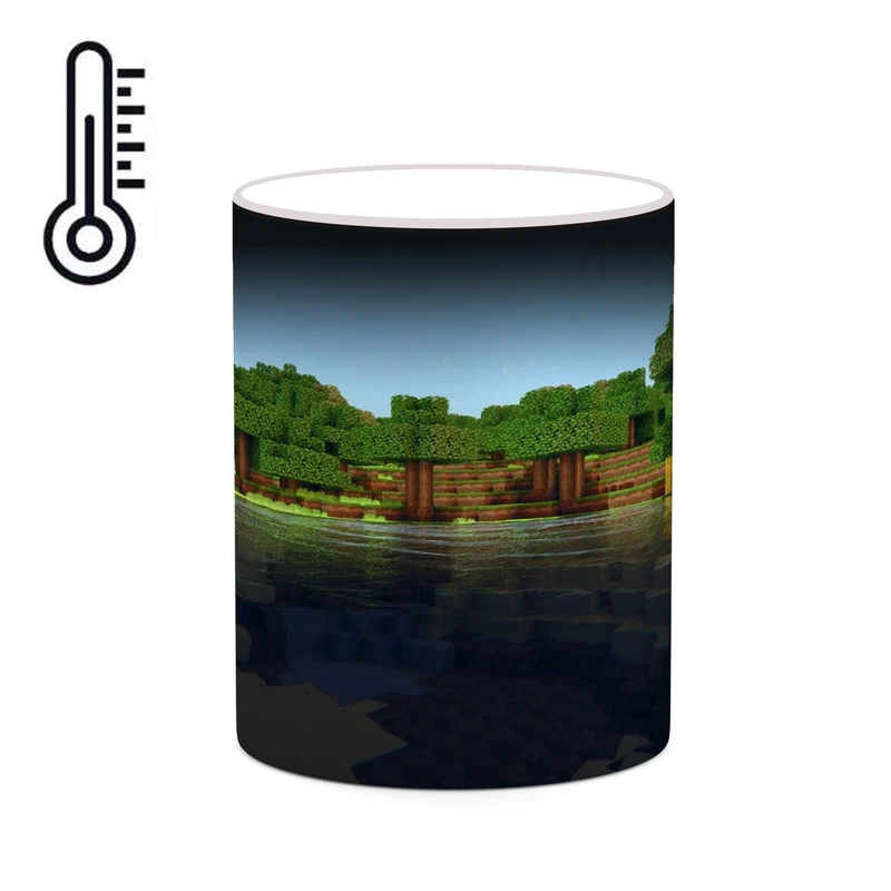 ماگ حرارتی کاکتی طرح ماینکرافت minecraft مدل mgh41194