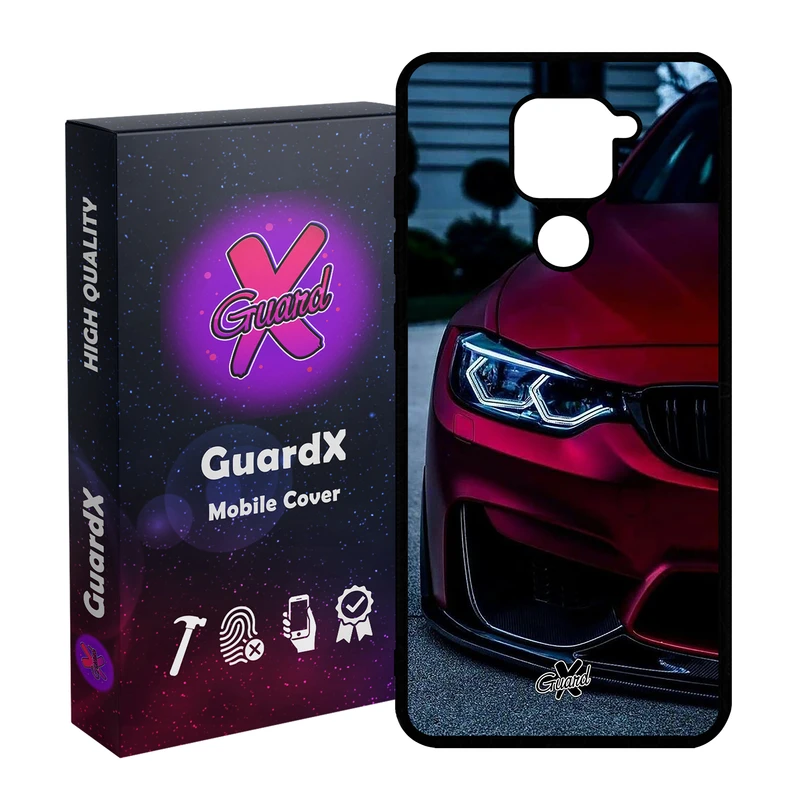 کاور گارد ایکس طرح BMW مدل Glass10298 مناسب برای گوشی موبایل شیائومی Redmi Note 9