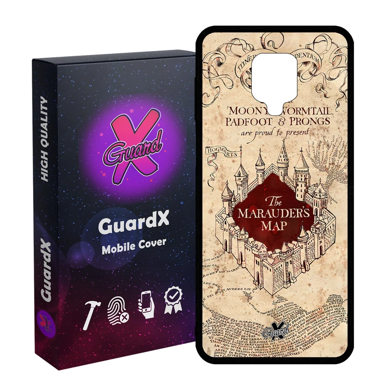 کاور گارد ایکس طرح هری پاتر مدل Glass10490 مناسب برای گوشی موبایل شیائومی Redmi Note9 Pro/Note 9 Pro Max/Redmi Note 9S/MI Poco M2 Pro