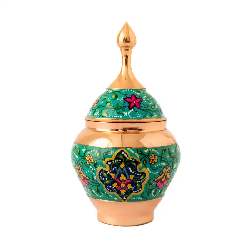 قندان مسی طرح سیبی مس و پرداز مدل JPA10