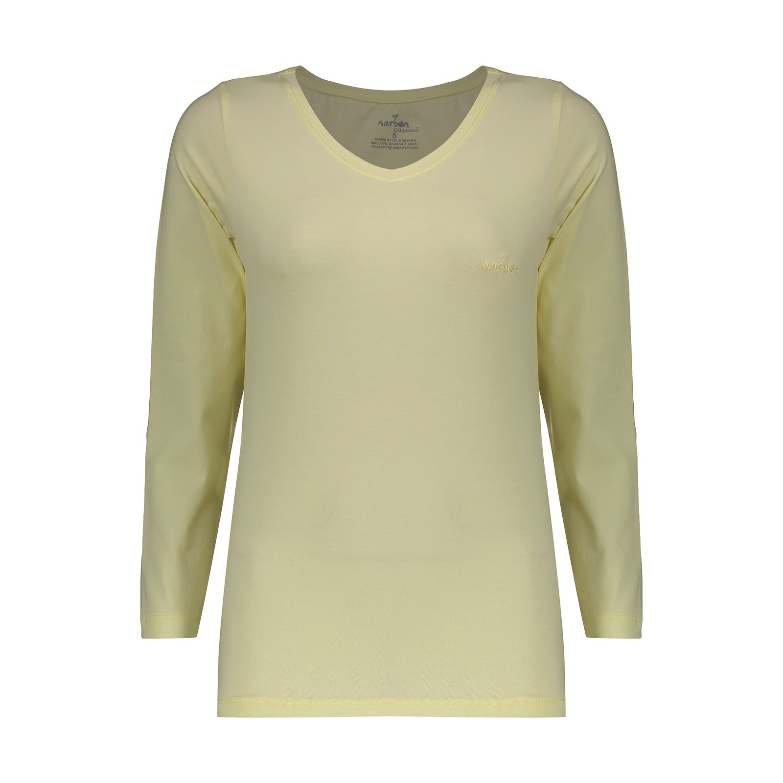 تی شرت آستین بلند زنانه ناربن مدل 1521643-11