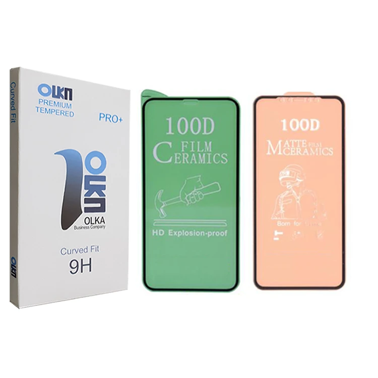 محافظ صفحه نمایش سرامیکی الکا مدل +PRO مناسب برای گوشی موبایل اپل iPhone 12 بسته ۲ عددی
