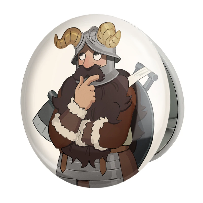 آینه جیبی خندالو طرح سنشی انیمه خوشمزه در سیاه چال مدل تاشو کد 35934