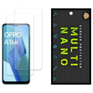 Multi Nano X-S2N Screen Protector For Oppo A16k Pack of 2