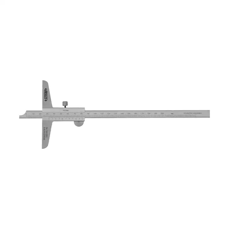 کولیس عمق سنج اینسایز کد 2001-1240 گستره 200-0 میلیمتر