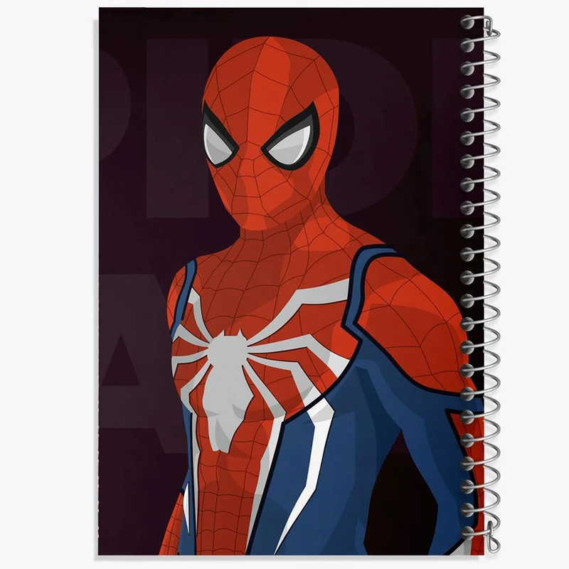 دفتر نت موسیقی 50 برگ خندالو مدل مرد عنکبوتی Spider Man کد 13175