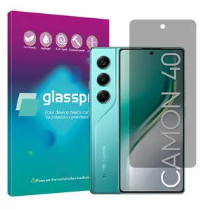 Glass pro Hydrogel model privacy screen protector suitable for Tecno Camon 40 mobile phone