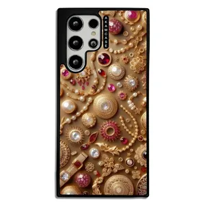 AKAM AMC-WSGS22U-JWELERY-16 Cover For Samsung Galaxy S22 Ultra