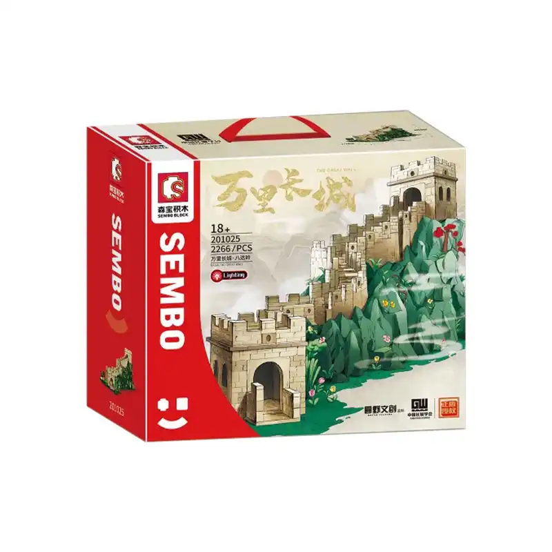 ساختنی سیمبوبلاک مدل دیوار چین