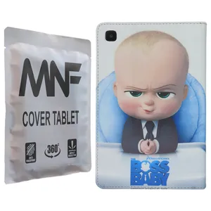 کیف کلاسوری ام ان اف طرح بچه رییس کد M-039 مناسب برای تبلت سامسونگ Galaxy Tab A7 Lite / T225