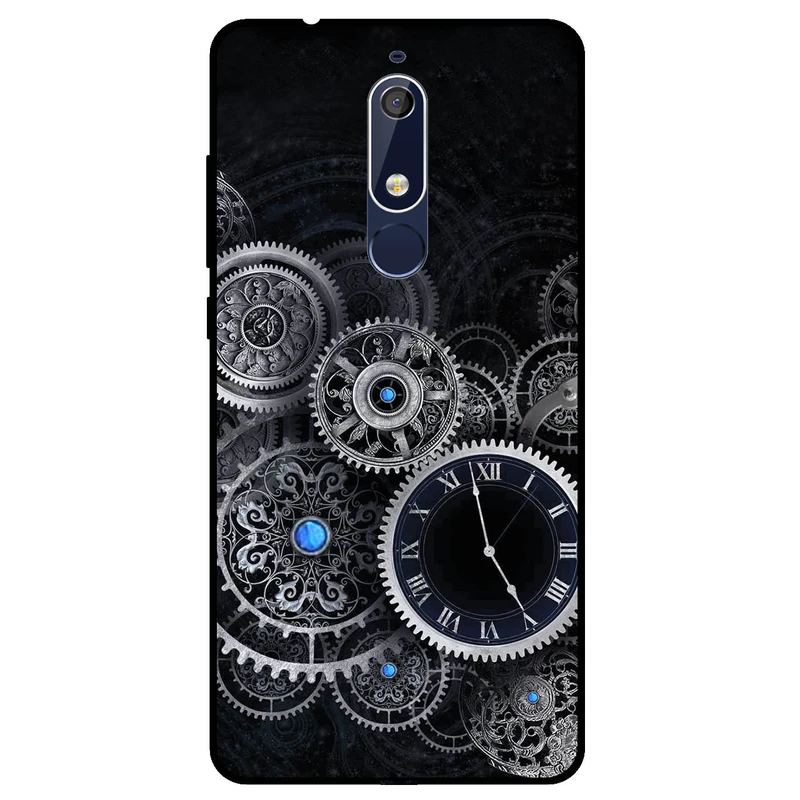 کاور مگافون طرح ساعت مدل 8161 مناسب برای گوشی موبایل نوکیا 5.1      