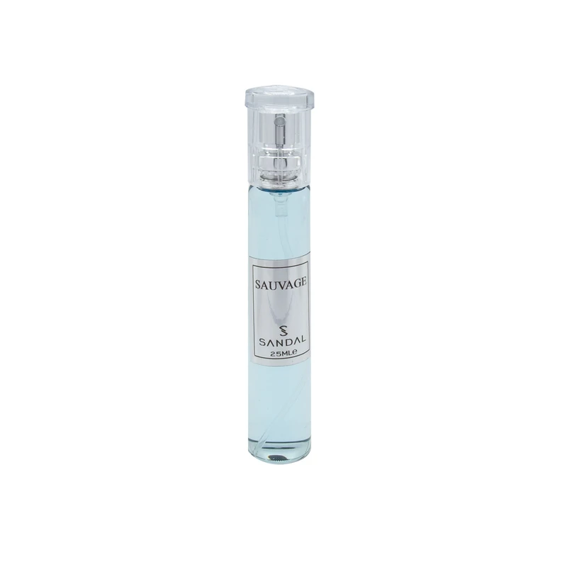 عطر جیبی مردانه صندل مدل SAUVAGE حجم 25 میلی لیتر 