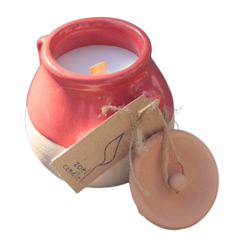 شمع زویی مدل سفالی