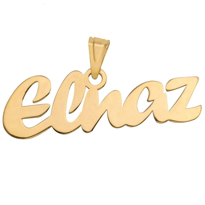 آویز گردنبند طلا 18 عیار زنانه نیکان گلد طرح Elnaz