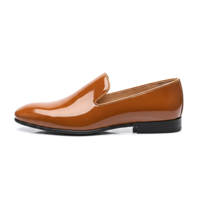 کفش رسمی مردانه مدل ونیزی چرم ورنی