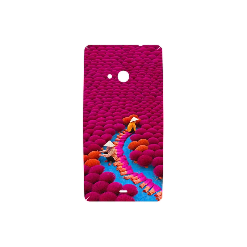 برچسب پوششی ماهوت مدل Vietnam Incense Wood Farms مناسب برای گوشی موبایل مایکروسافت Lumia 535