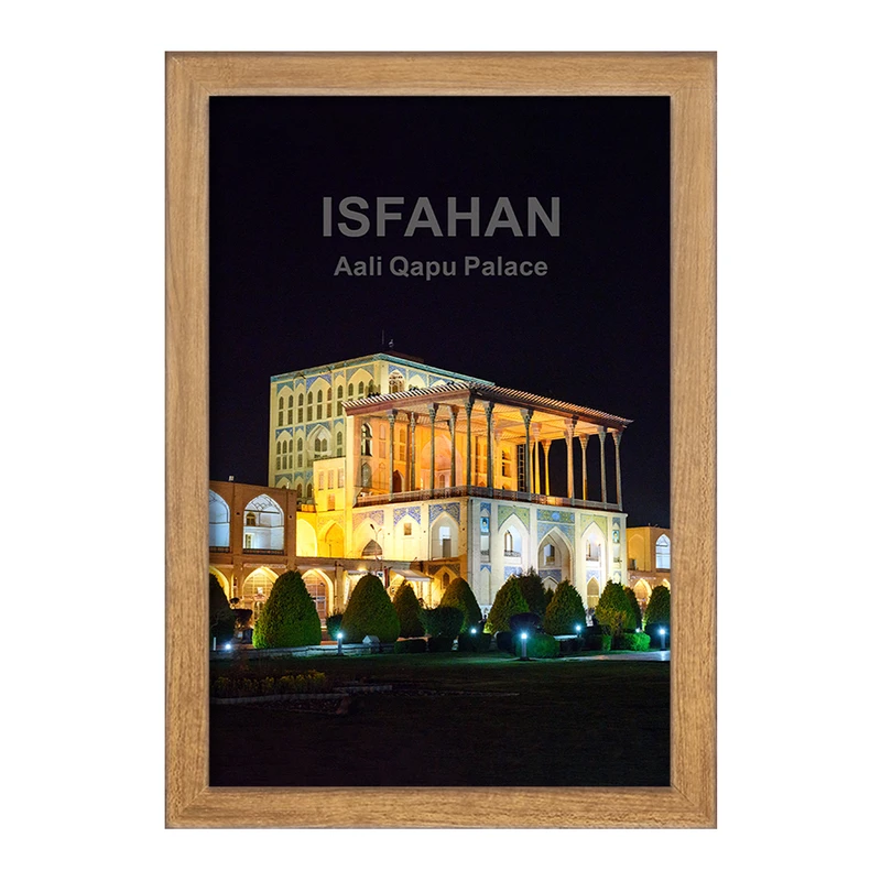 تابلو خندالو مدل عمارت عالی قاپو اصفهان کد 37247