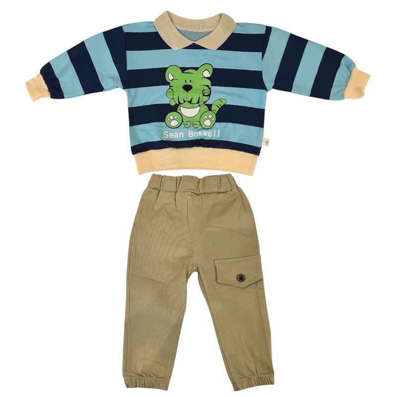 ست سویشرت و شلوار پسرانه مدل ABI01