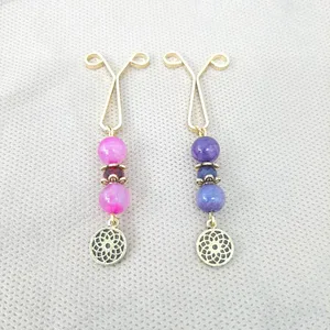 گیره روسری زنانه مدل AB959 مجموعه 2 عددی 