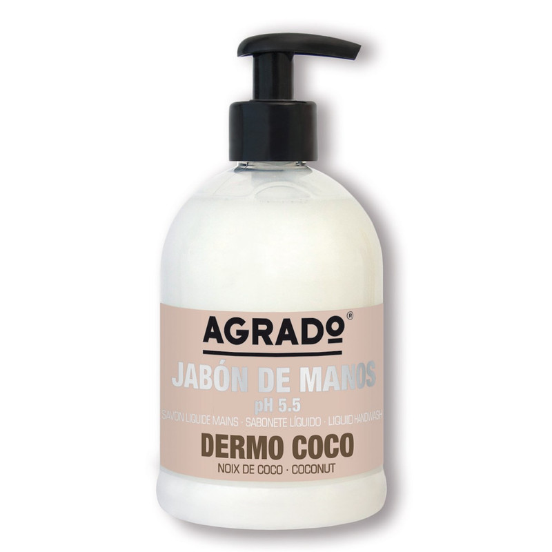 مایع دستشویی آگرادو مدل Dermo Coco حجم 500 میلی لیتر