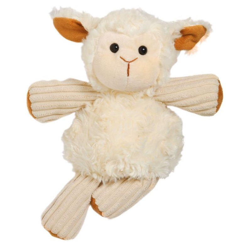 عروسک طرح بره مدل Scentsy Buddy Jenny Lamb کد SZ4/234 ارتفاع 23 سانتی متر