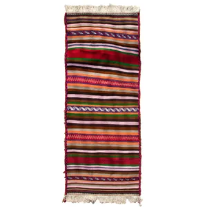 گلیم دستباف دو متری گالری سلام مدل 970215