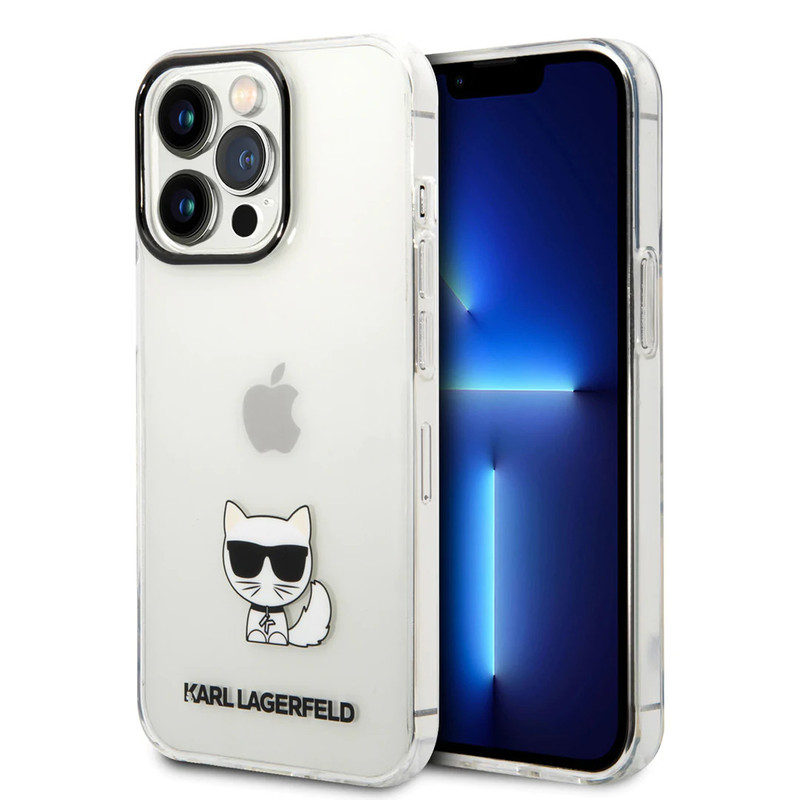 کاور کارل لاگرفلد مدل CHOUPETTE BODY LOGO مناسب برای گوشی موبایل اپل IPHONE 14 PROMAX
