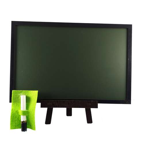 تخته سیاه گچی طرح تبلت پلاس سایز 20X30 سانتی متر