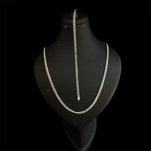 نیم ست نقره مردانه مدل 2456