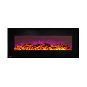 شومینه دیواری برقی شومینه بیستون مدل H.B_120_W16_L4.bs
