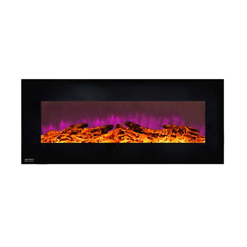 شومینه دیواری برقی شومینه بیستون مدل H.B_120_W16_L4.bs