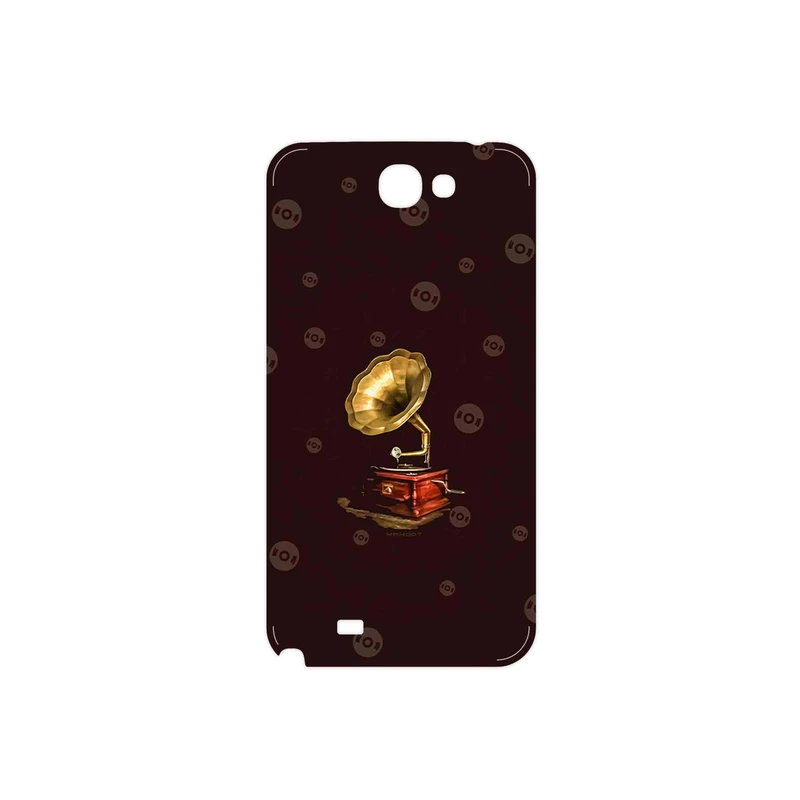 برچسب پوششی ماهوت مدل Gramophone Nostalgia مناسب برای گوشی موبایل سامسونگ Galaxy Note 2