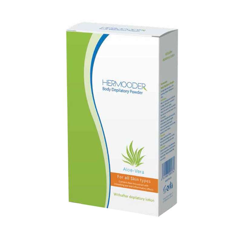 پودر موبر هرمودر مدل Aloevera وزن 100 گرم پودر موبر هرمودر مدل Aloevera وزن 100 گرم