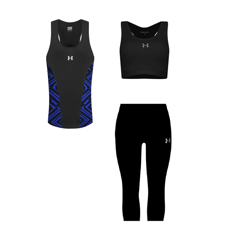 ست سه تکه لباس ورزشی زنانه مدل 1801-3101-8101