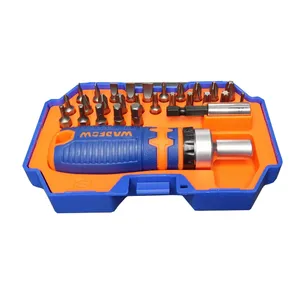 پیچ گوشتی جغجغه ای وادفو مدل WSSB828 بسته 28 عددی