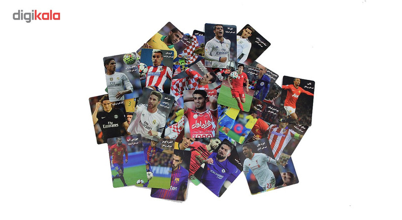 کارت بازی فکری بازیکنان جام جهانی مدل fifa world cup