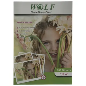 Wolf 115 G Glossy Photo Paper Size A3
