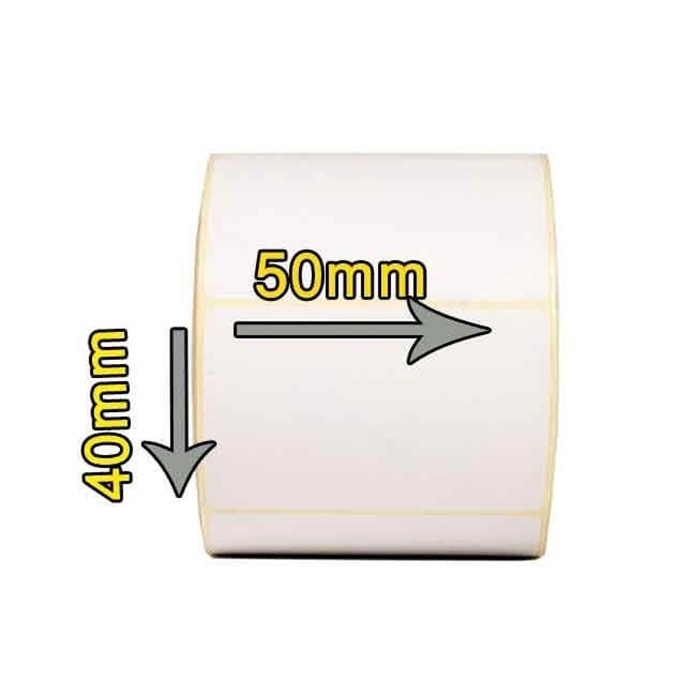 برچسب پرینتر لیبل زن مدل پی سی 50x40 بسته 750 عددی