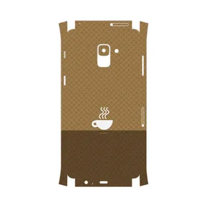 MAHOOT Minimal Cup of Coffee Icon-FullSkin Cover Sticker for Samsung Galaxy A8 Plus 2018